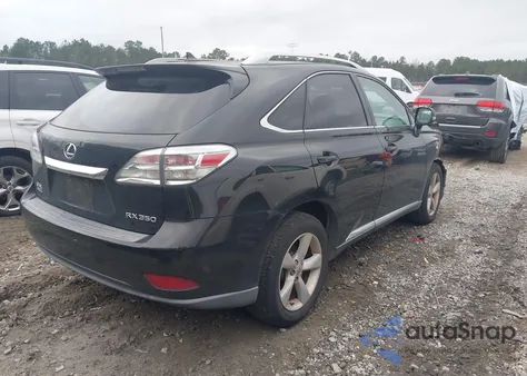 2012 Lexus Rx 350 из США, поврежденный, VIN 2T2BK1BA8CC126305